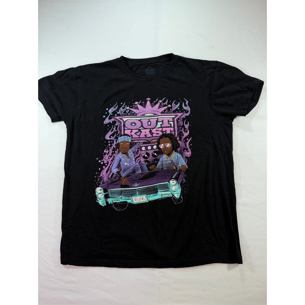 OutKast ATLIENS T-Shirt Mens Large Black Tee 2023
